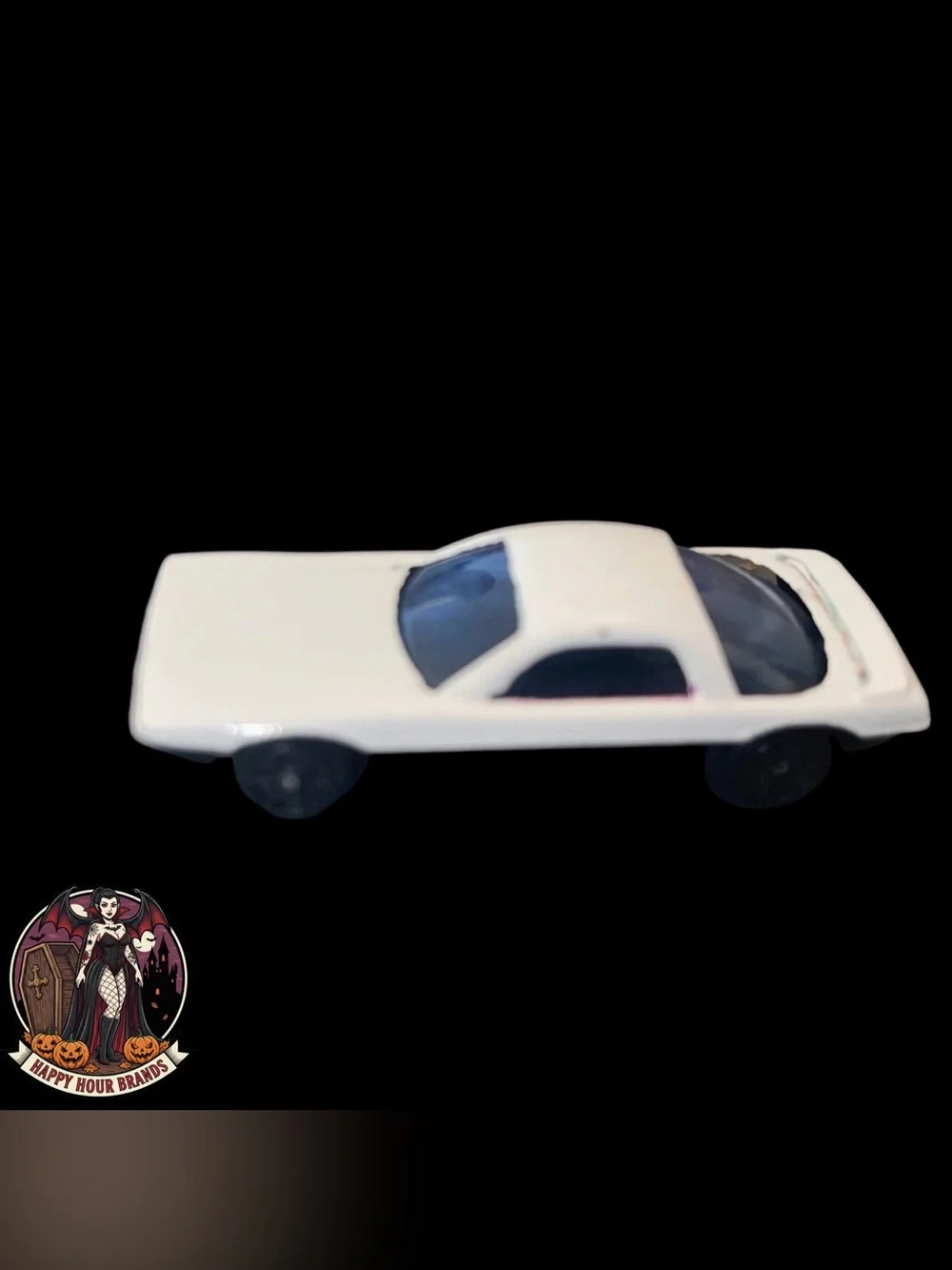 White Generic Diecast Car 1:64 Unknown Brand